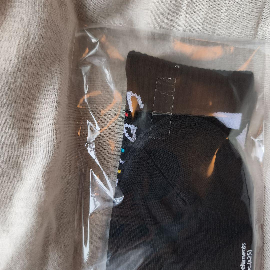 セントマイケル ソックス 靴下 BLACK 正規品 新品 タグ付き ブラック