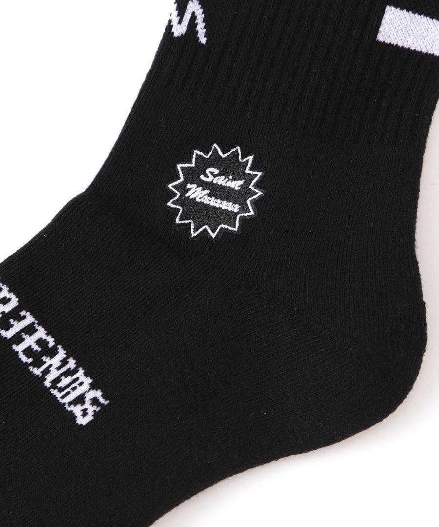 セントマイケル ソックス 靴下 BLACK 正規品 新品 タグ付き ブラック