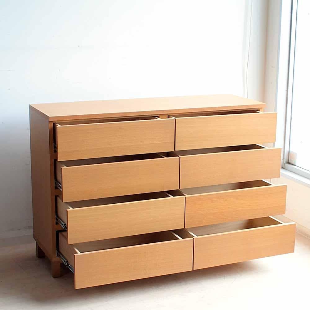 無印良品/MUJI オーク材 ワイドチェスト 120cm ZR24170 無印良品/MUJI オーク材 ワイドチェスト 120cm ZR24170