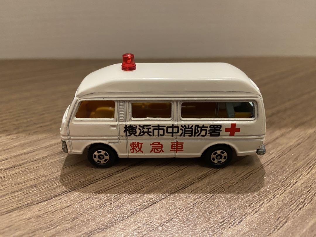 トミカ 日産 キャラバン 横浜市中消防署 救急車 No.3 1/67