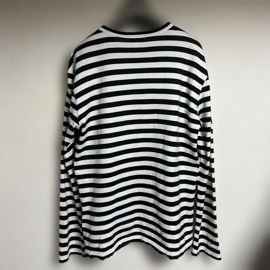 COMM des GARCONS HOMME PLUS ボーダーカットソー
