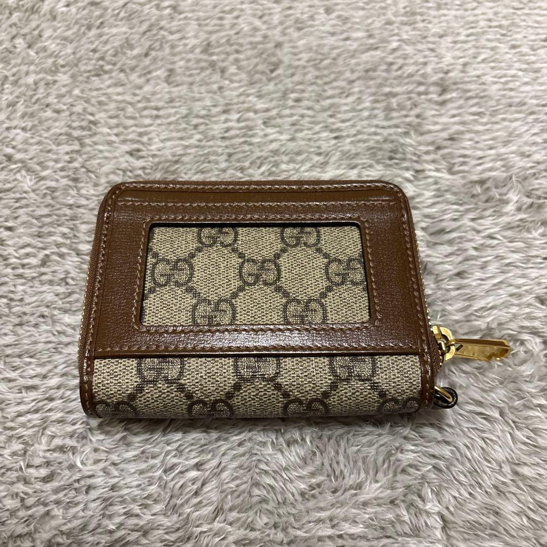 GUCCI キーケース ベージュ/ブラウン - メルカリ