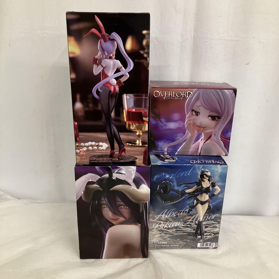 【新品未開封】20体セット　OVERLORD　アルベド　シャルティア　フィギュア 限定特典付き】オーバーロードⅣ ブライドVer. アルベド、シャル
