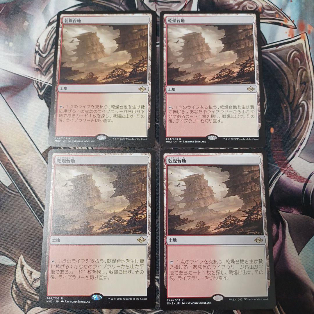 MTG 　乾燥台地　4枚セット