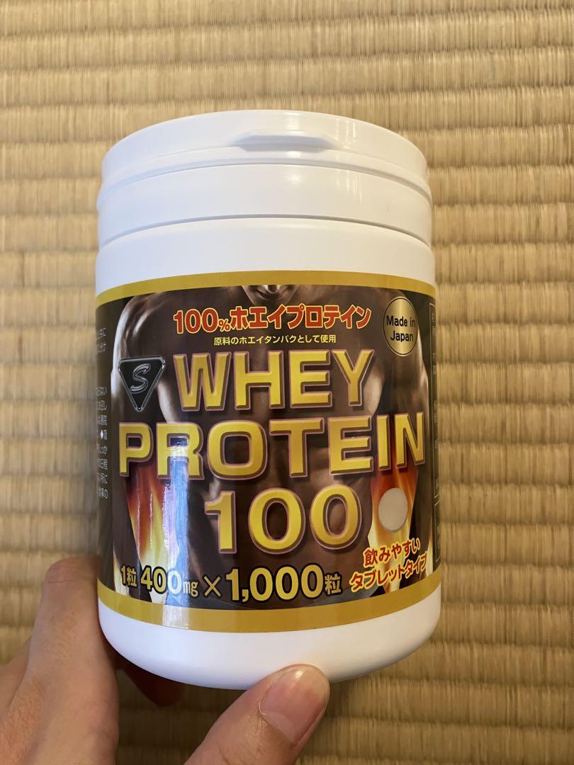 WHEY PROTEIN 100 400g 1,000粒