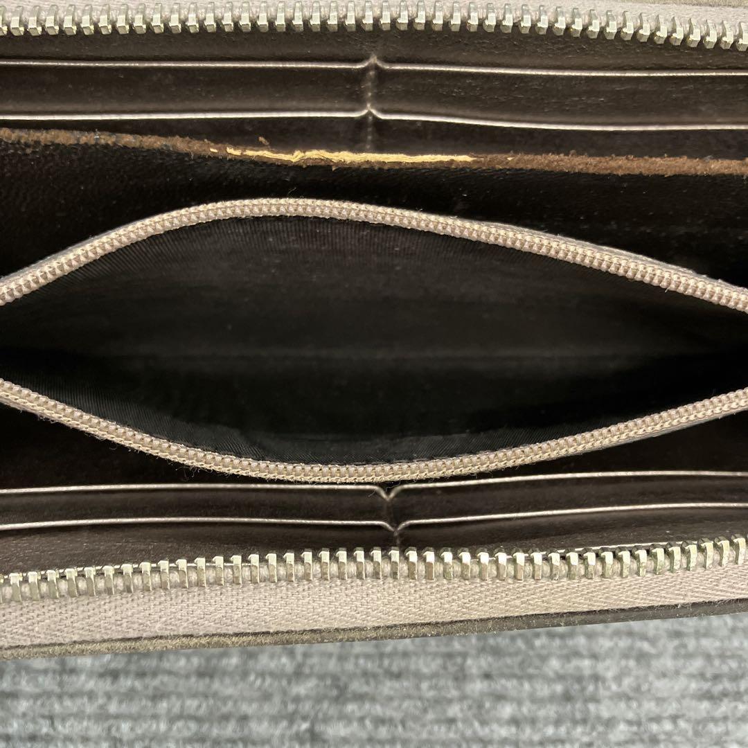 GUCCI　グッチ　長財布　GGインプリメ　ラウンドファスナー　717