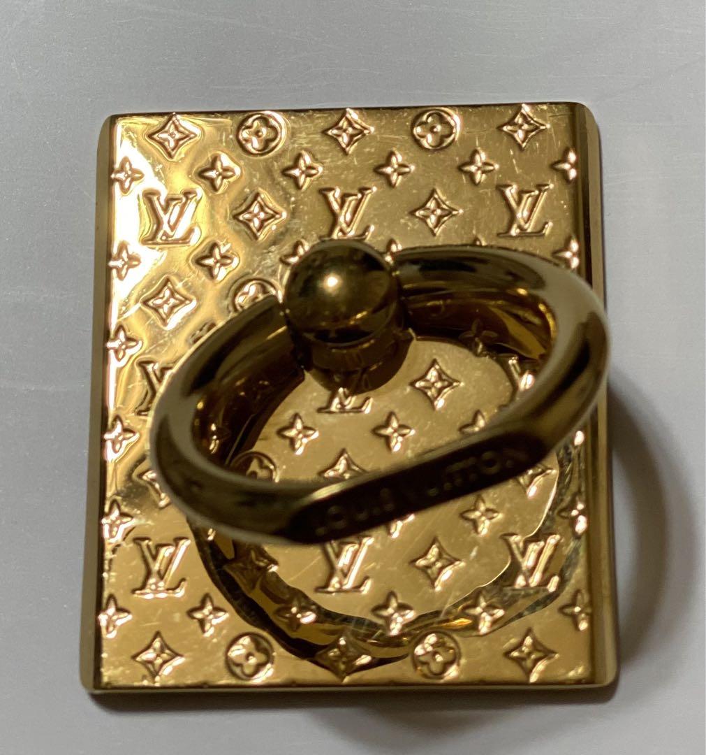 Louis Vuitton スマホリング ゴールド