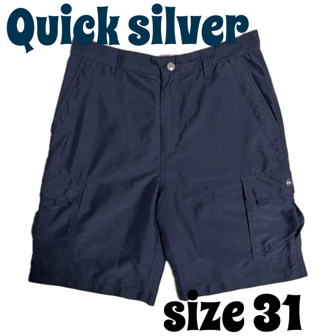 ビンテージ Quick silver クイックシルバー 海パン ネイビー