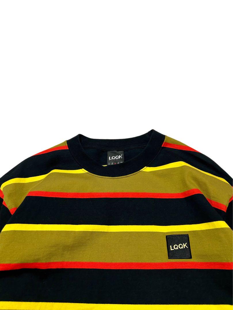 LQQK STUDIO(ルックスタジオ)/ L/S RUGBY WEIGHT BORDER POCKET