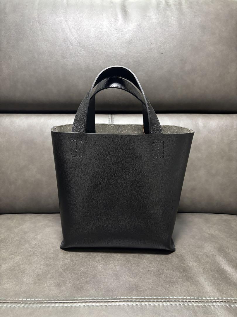 ○なちょちょ○様専用 無印 ヌメ革 ミニトートバッグ - メルカリ
