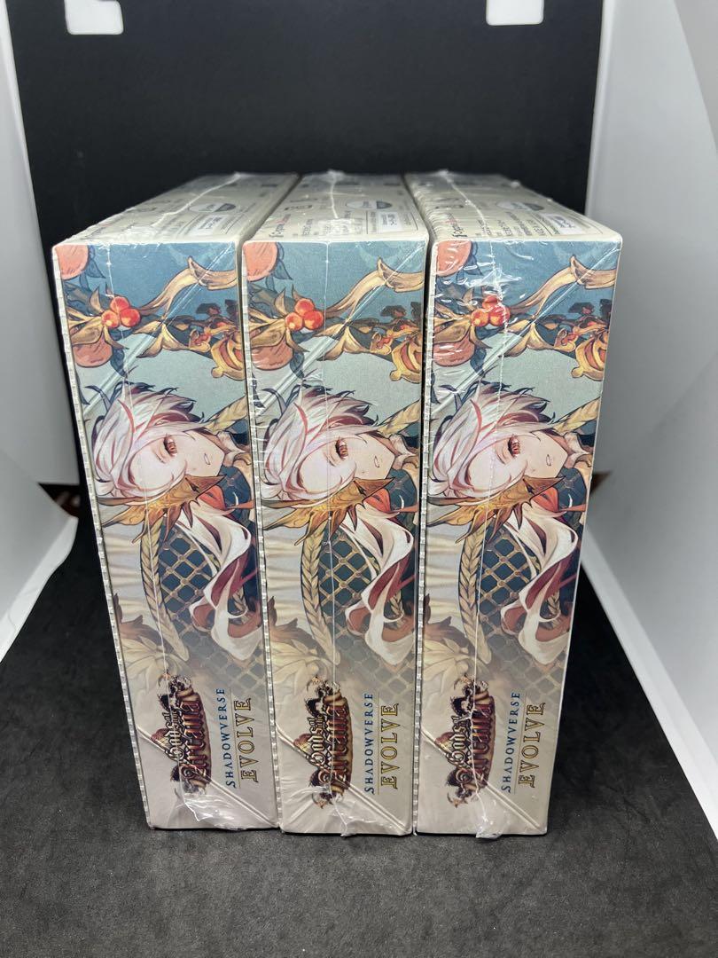 新品 シャドウバースエボルヴ Gods of the Arcana 3box