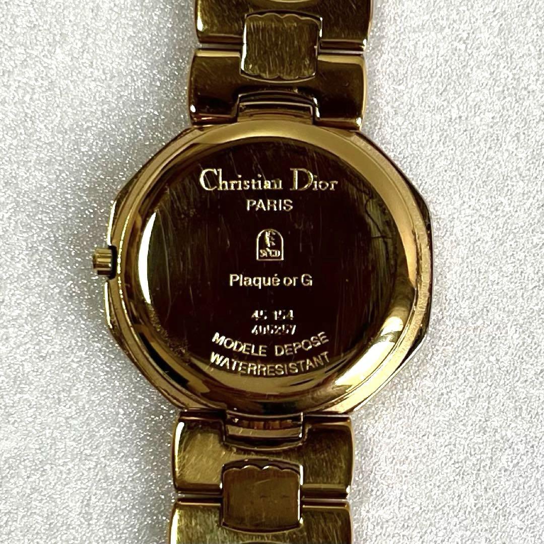 Christian Dior ゴールド 腕時計 オクタゴン - メルカリ