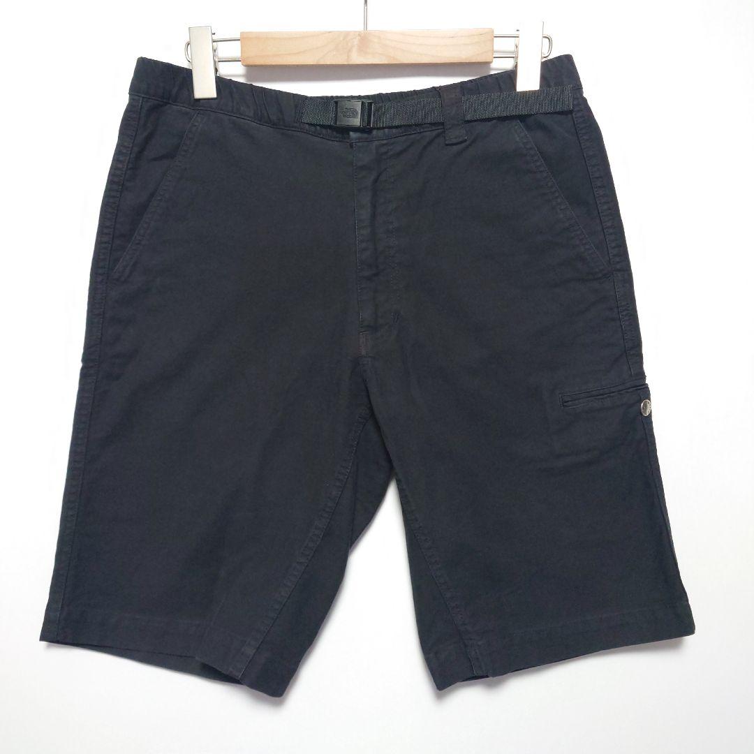 THE NORTH FACE COTTON TWILL SHORT ブラックL