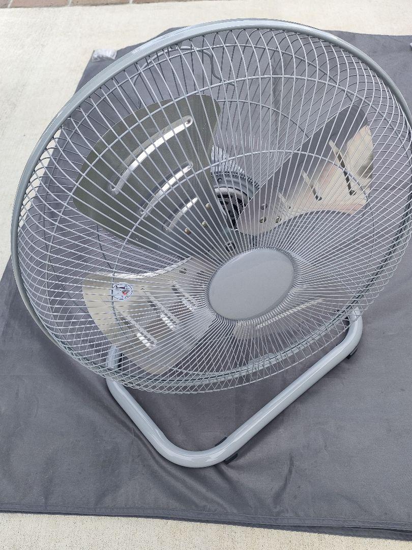 未使用品 RETZLINK 45cm アルミ羽根 フロア工場扇 RL45-AB