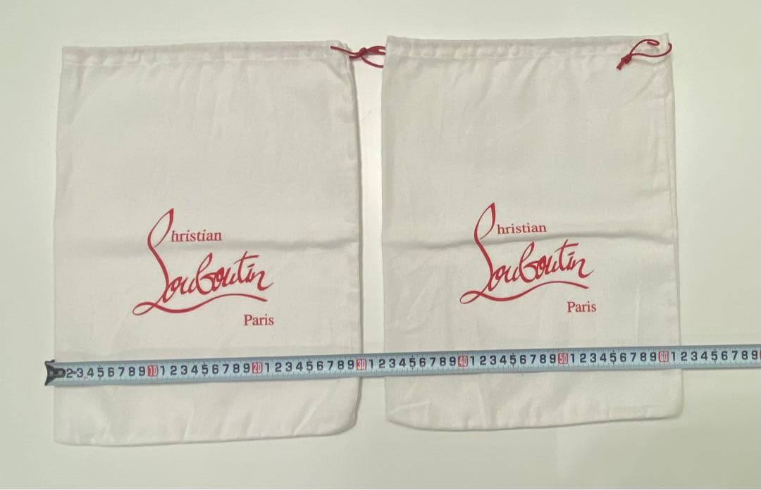 クリスチャンルブタン シューズバッグ 2枚セット (01)