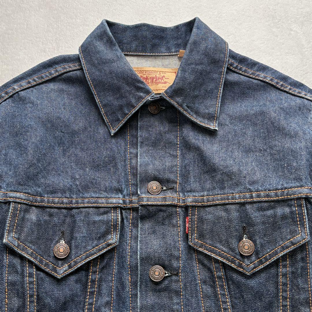 リーバイス 70505 90s デニムジャケット G ジャン 濃紺【L】