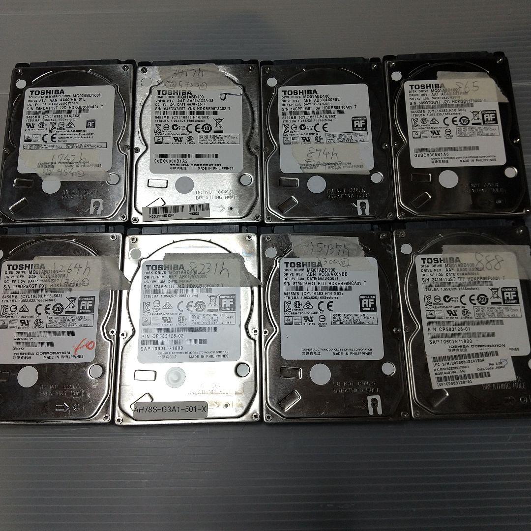 1tb 2.5インチ hdd 厚み9mm まとめ売り　28枚