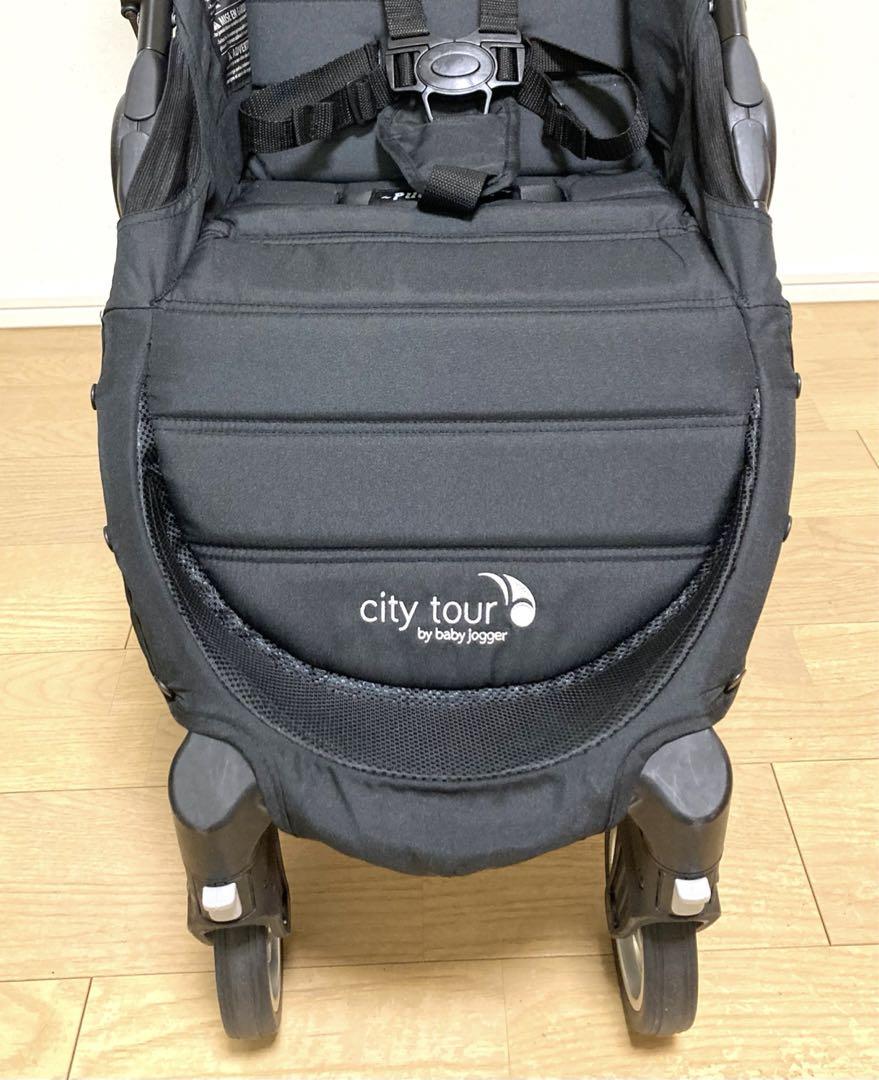 baby jogger】 city tour ブラック 折りたたみ ベビーカー