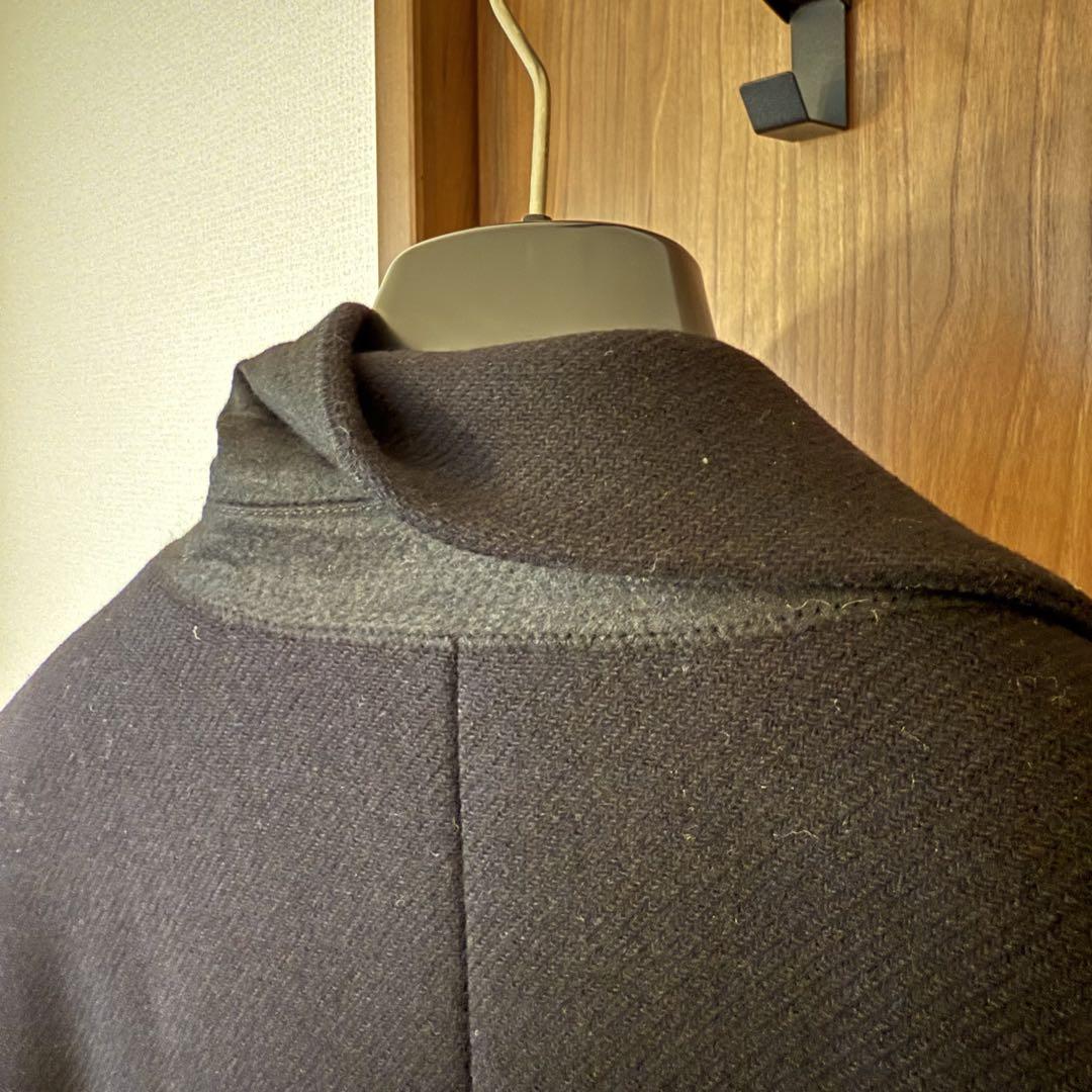 STUDIO NICHOLSON + ZARA ブラック チェスターコート - メルカリ