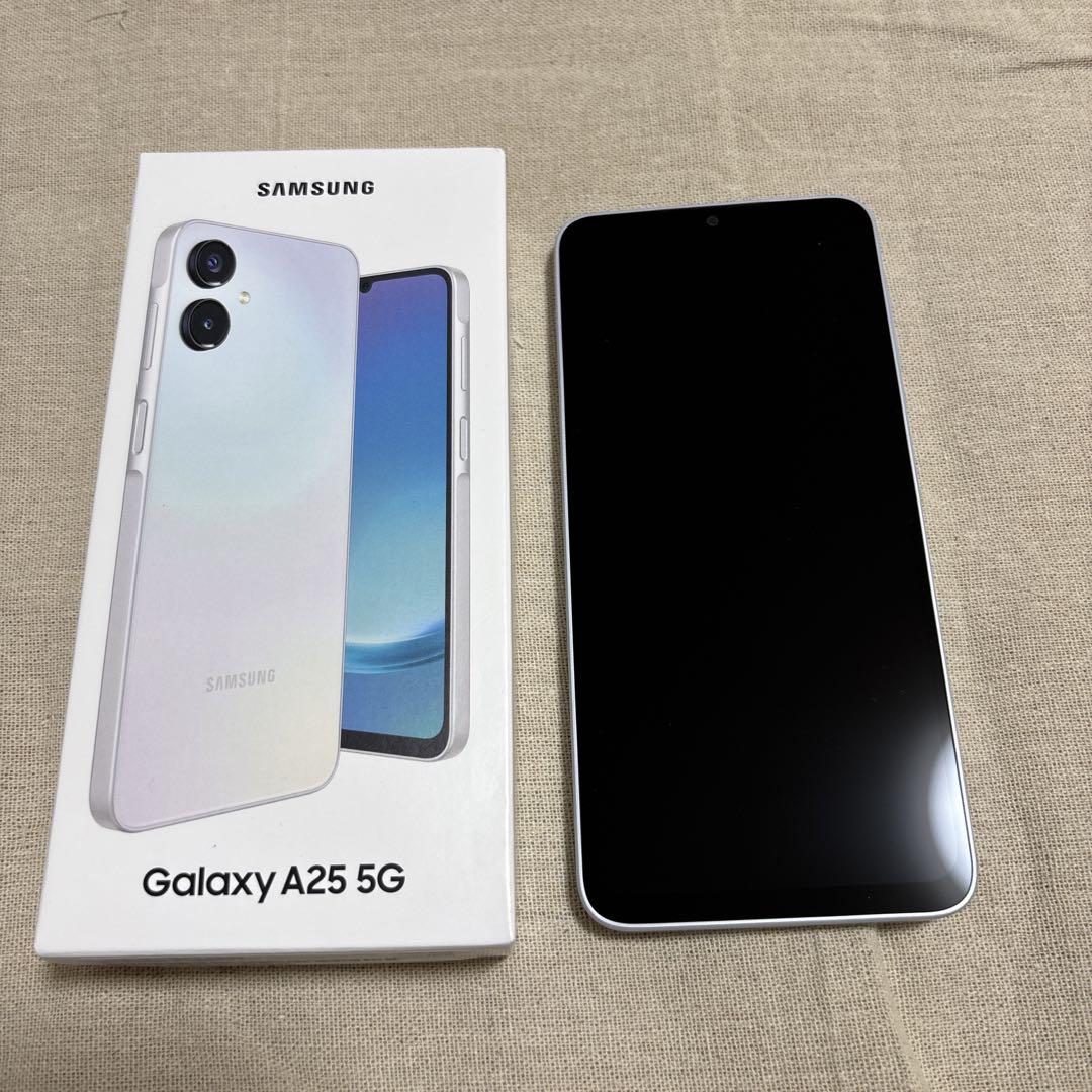 Samsung Galaxy A25 5G 本体 ホワイト - メルカリ