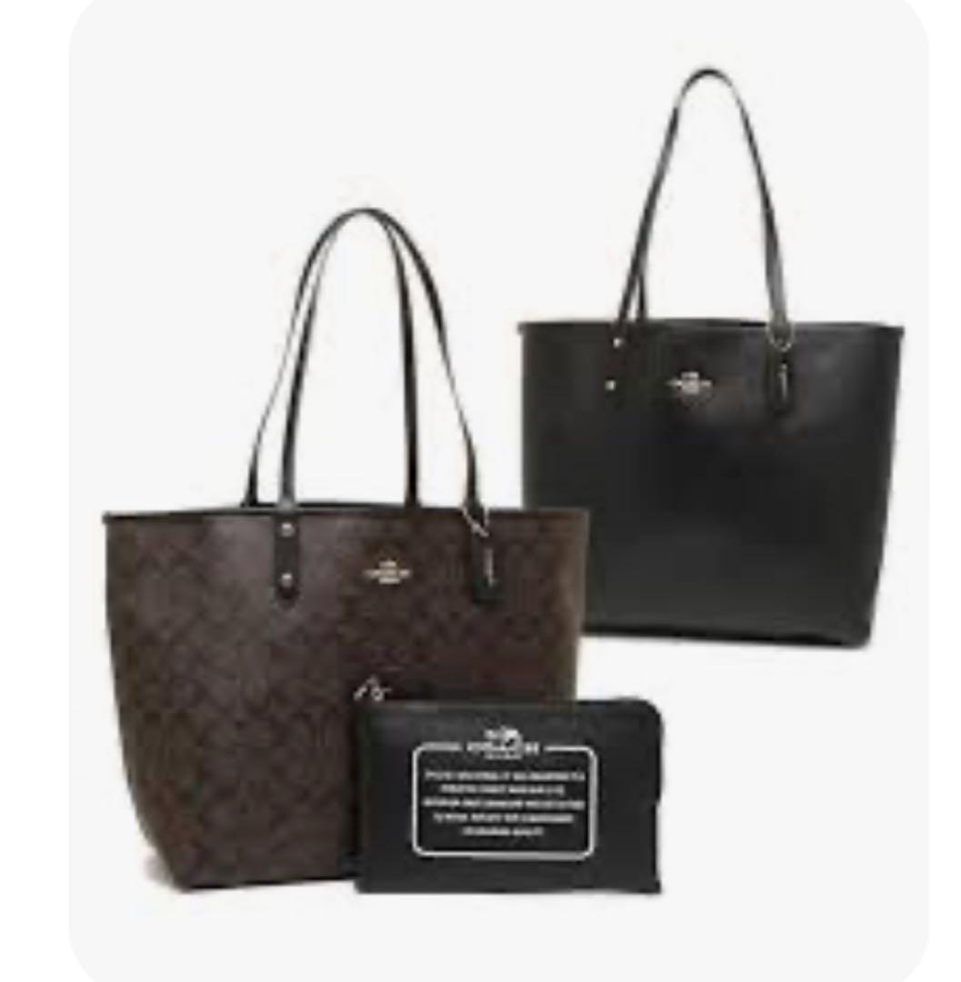 【美品！】COACH　トートバッグ リバーシブル