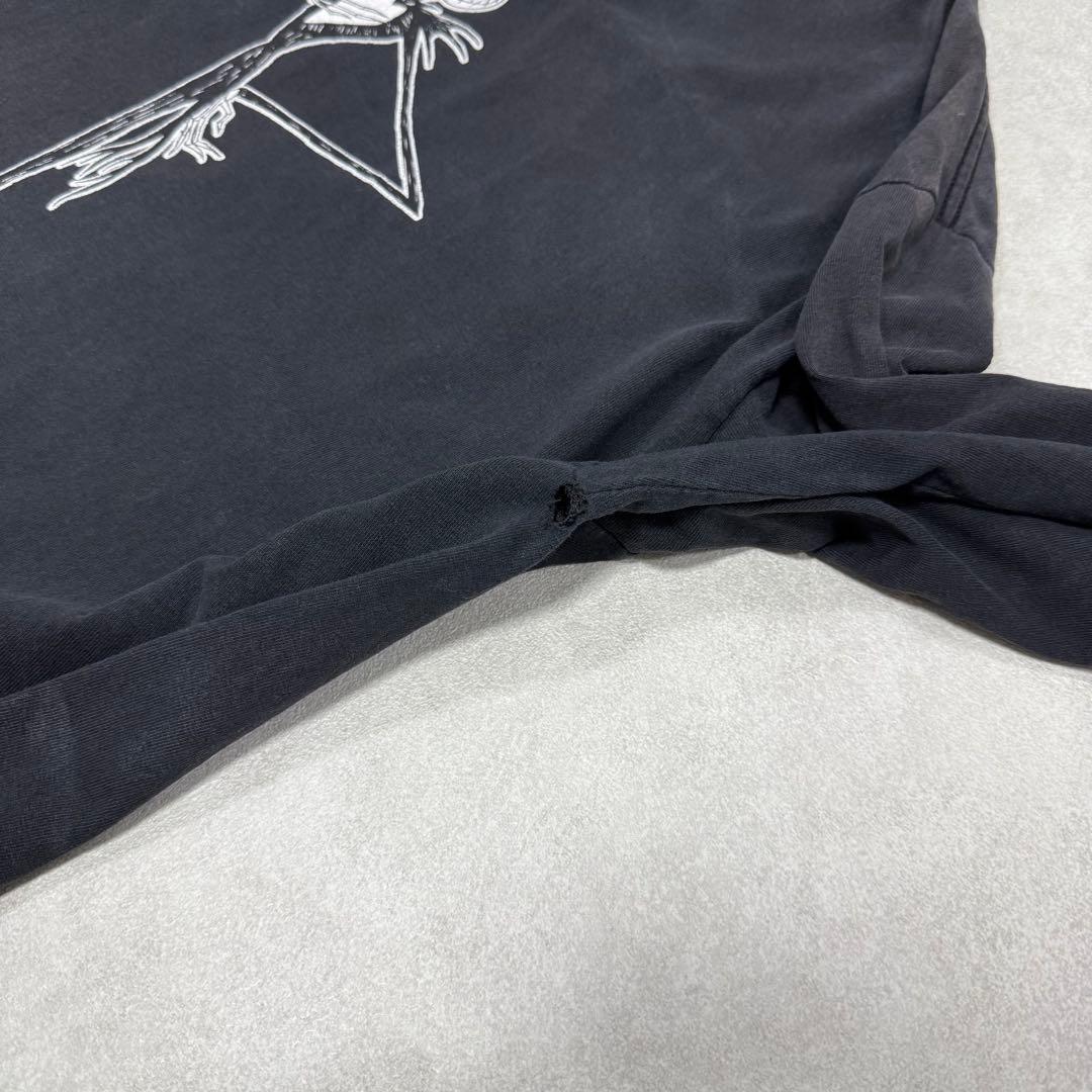 古着 ヴィンテージ ナイトメアビフォアクリスマス 映画 ムービー 長袖 ブラック 古着 ヴィンテージ ナイトメアビフォアクリスマス 映画 ムービー 長袖 ブラック