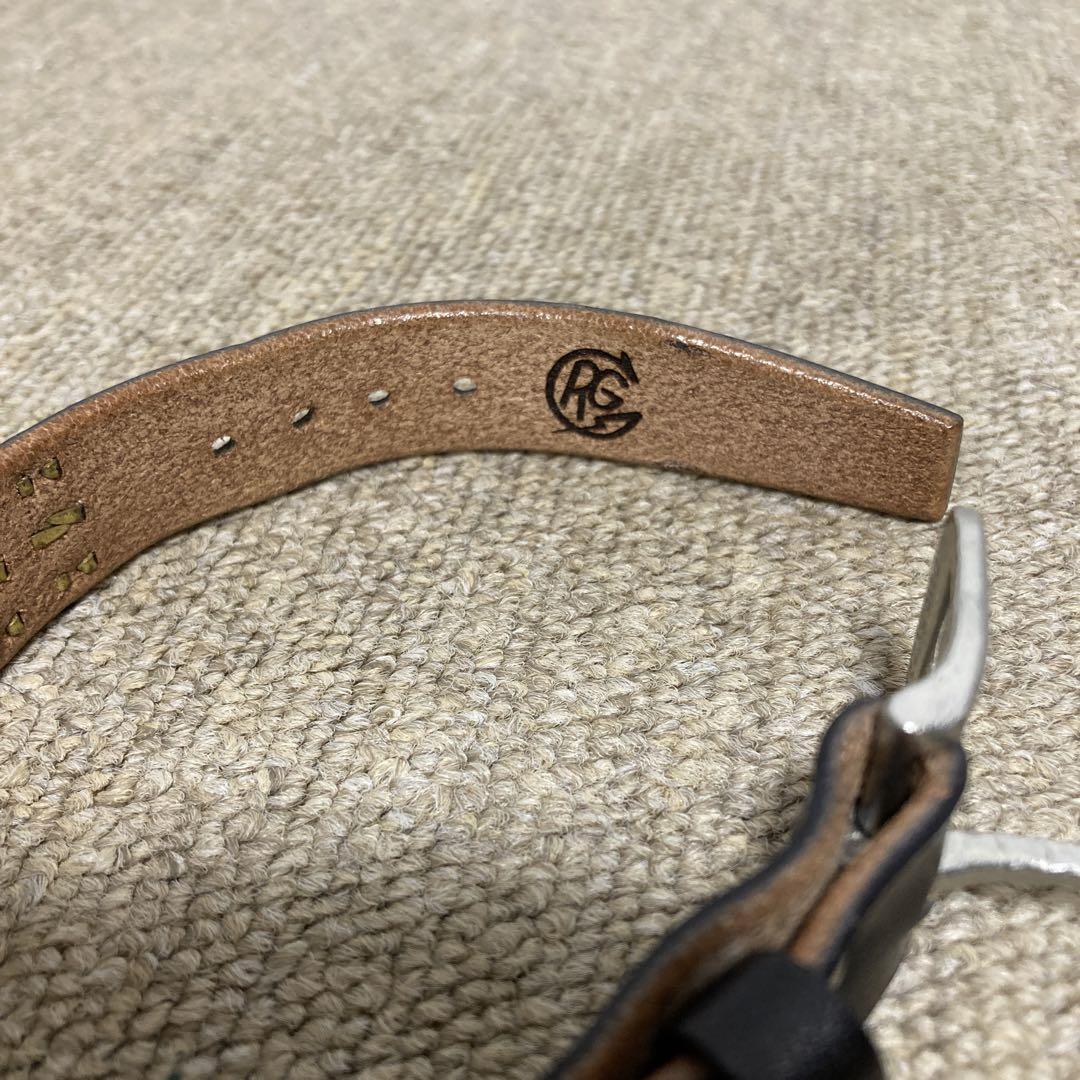 愛用 BRACELET BYOU GERUGA ゲルガ ブラック レザー ブレスレット アクセサリー