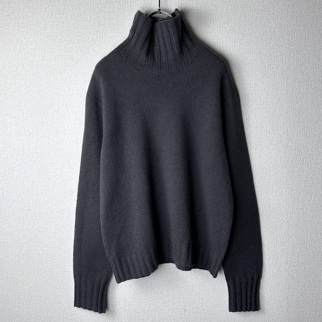 MARGARET HOWELL GUERNSEY KNIT 040BEIGE〔メンズ〕