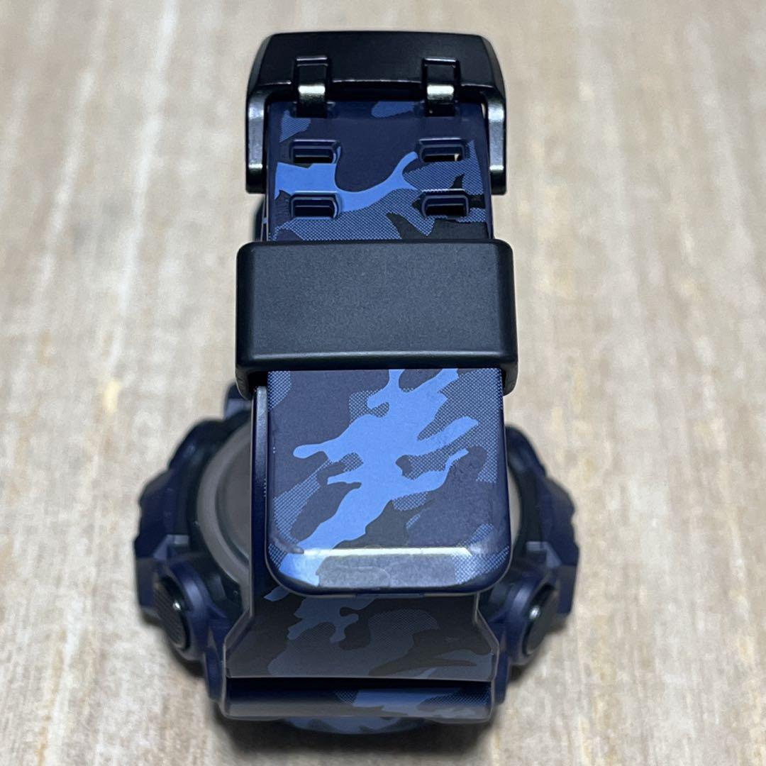 【美品】G-SHOCK GA-700CMアナデジ／ブルーカモフラ／ビッグフェイス