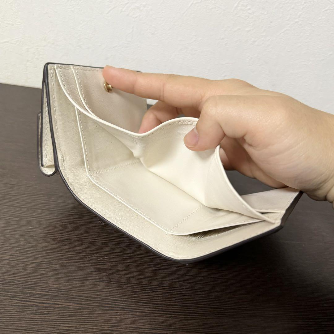 【未使用品】本物 ヒマラヤクロコダイル本革 三つ折財布 小銭入れ付き 正規輸入品