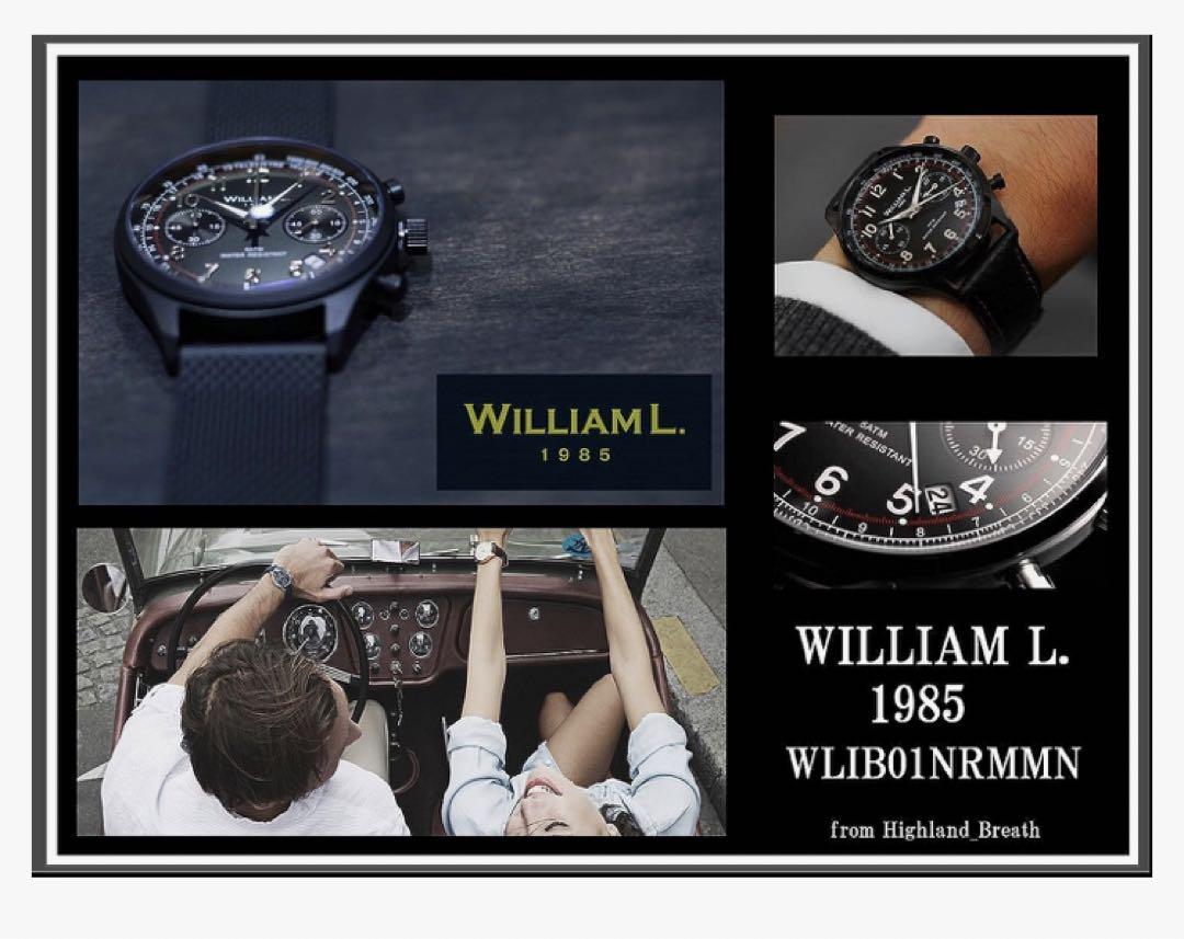 WILLIAM L.1985 クロノグラフ