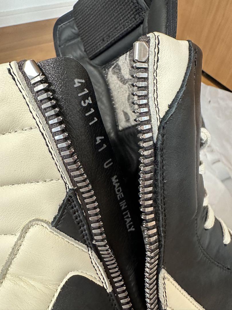 靴 Rick owens geobasket sneaker 41