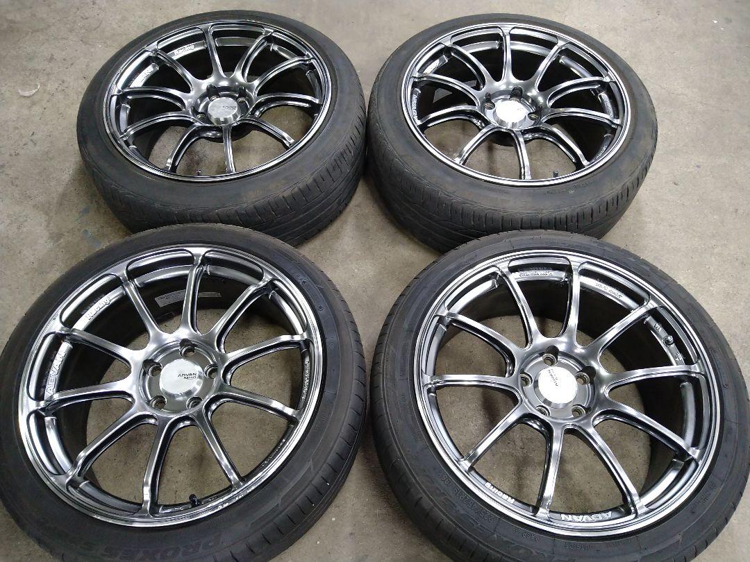 アドバン RS3 19インチ 114.3 5穴 8.5jプラス38 4本 画像1