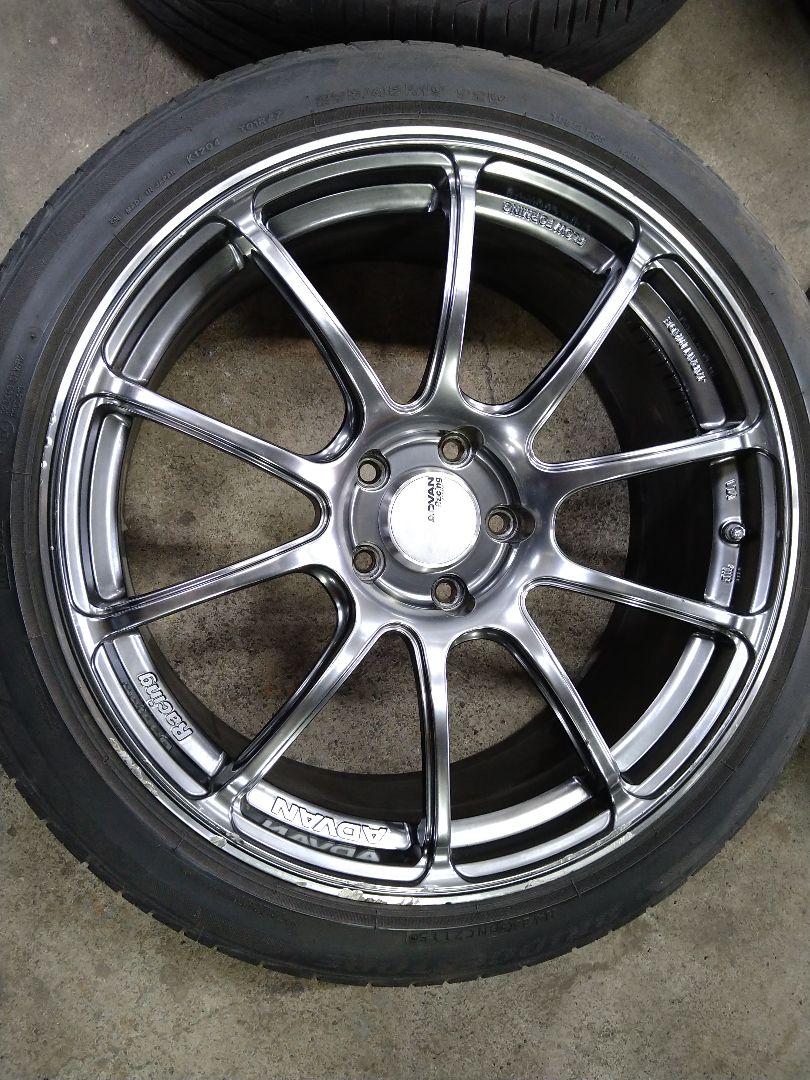 アドバン RS3 19インチ 114.3 5穴 8.5jプラス38 4本 画像5