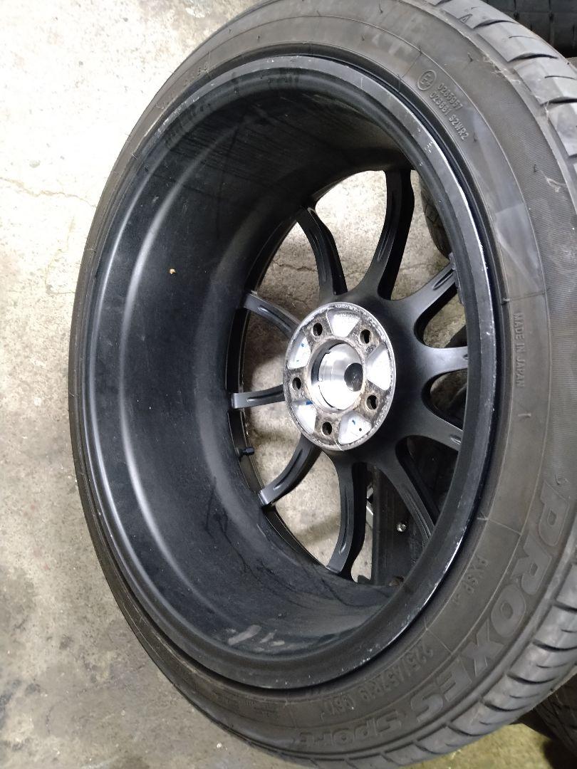 アドバン RS3 19インチ 114.3 5穴 8.5jプラス38 4本 画像8