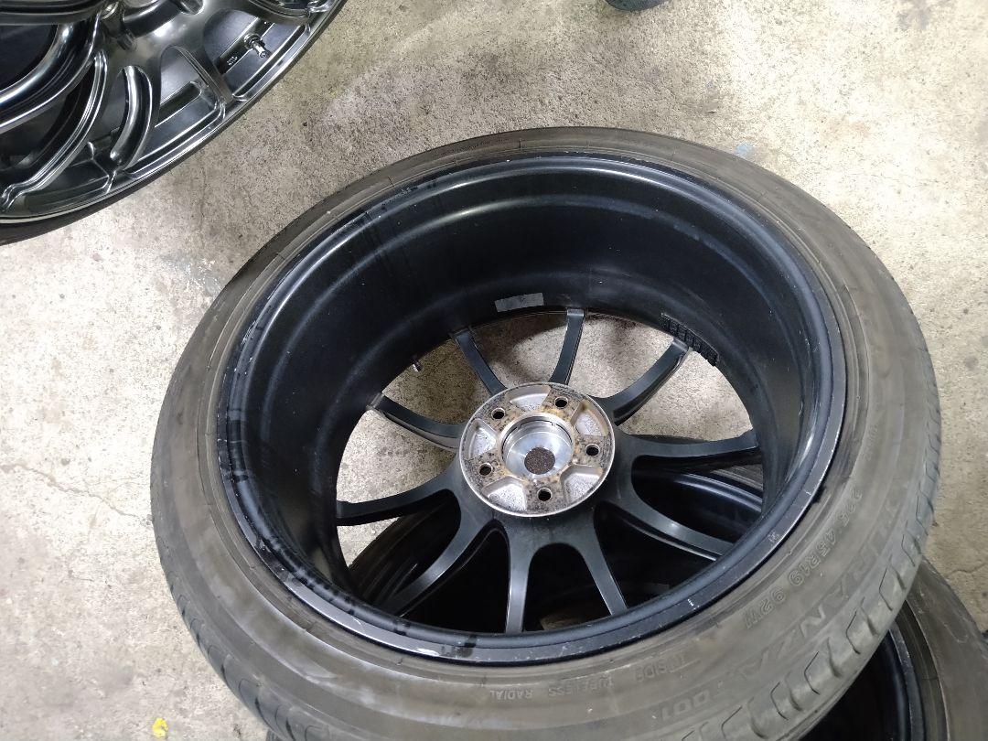 アドバン RS3 19インチ 114.3 5穴 8.5jプラス38 4本 画像9