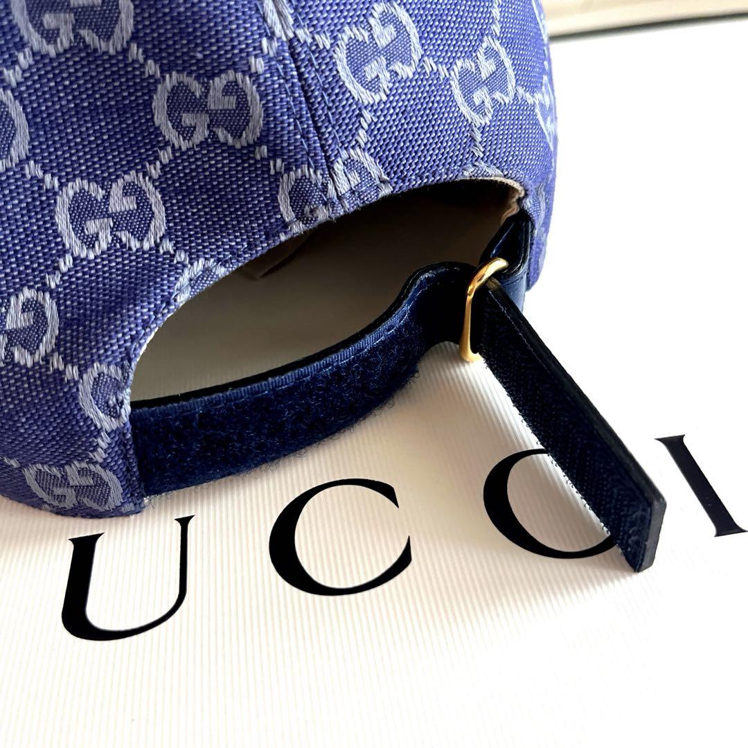 GUCCI 可愛すぎるグッチ GGキャンバス ベースボールキャップ ユニセックス