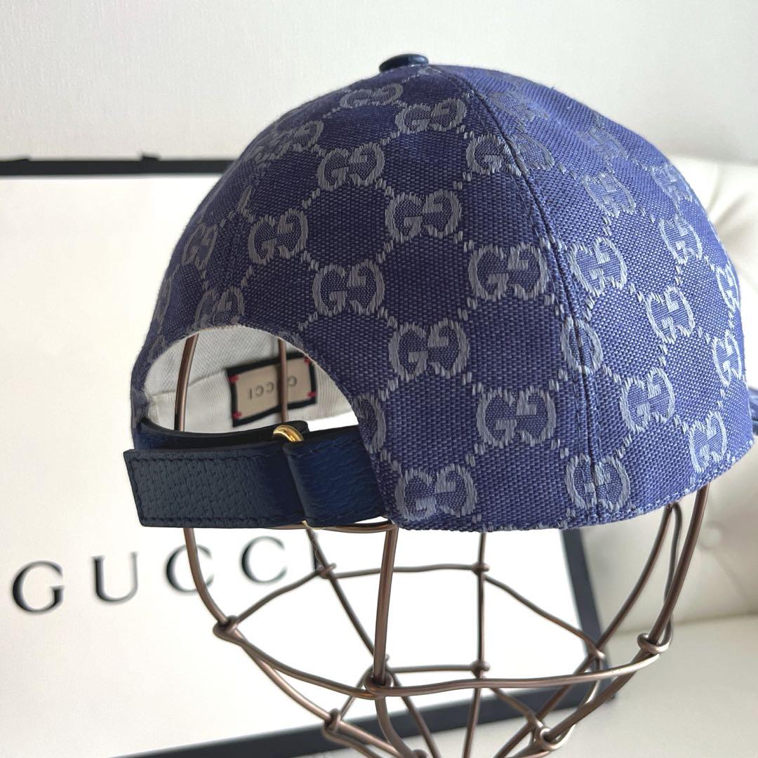 GUCCI 可愛すぎるグッチ GGキャンバス ベースボールキャップ ユニセックス