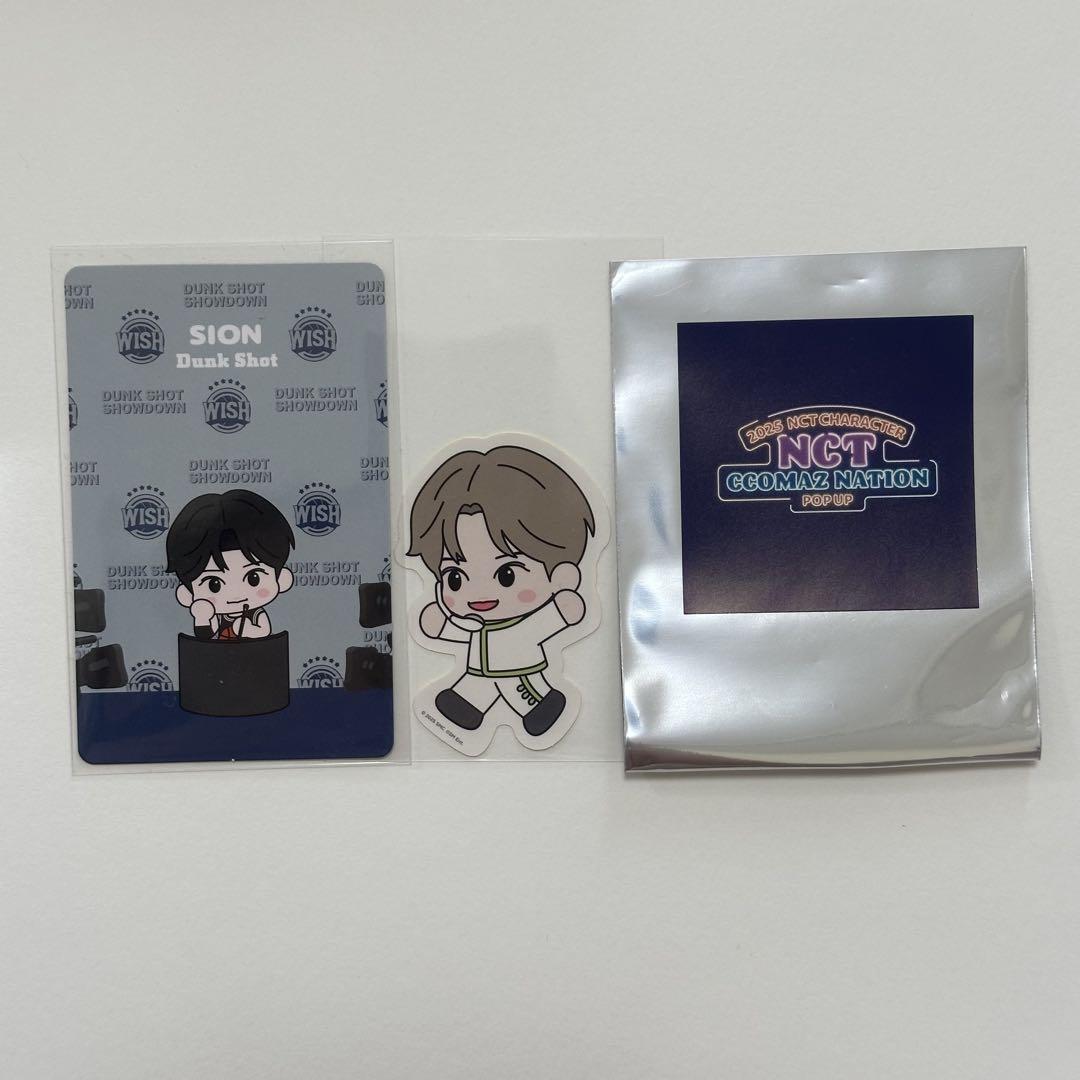 NCT 購入特典 DREAM シオン トレカポップアップ NCT MD購入特典 ZONE DREAM 127 ポップアップ シオン トレカ
