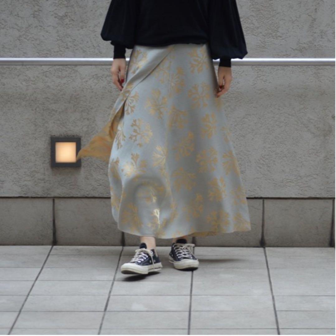 超激得得価 Greed International Coral Jacquard スカート lTSIH-m66858325675 在庫あ安い