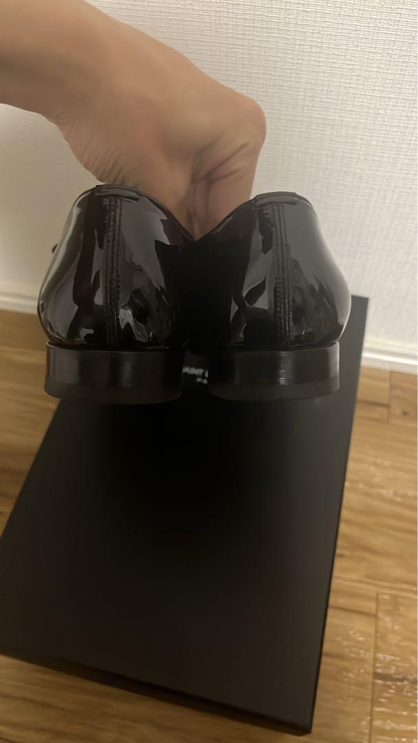 saint laurent パテントシューズ