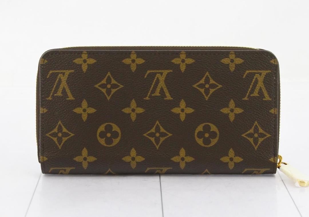 特価 ルイヴィトン 長財布 M41895 ZIPPY 色:BROWN/FUXIA
