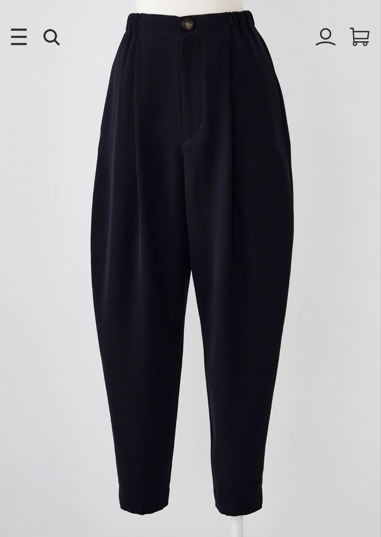 25SS】ENFOLD エンフォルド / CARROT PANTS / パンツ | TRENT