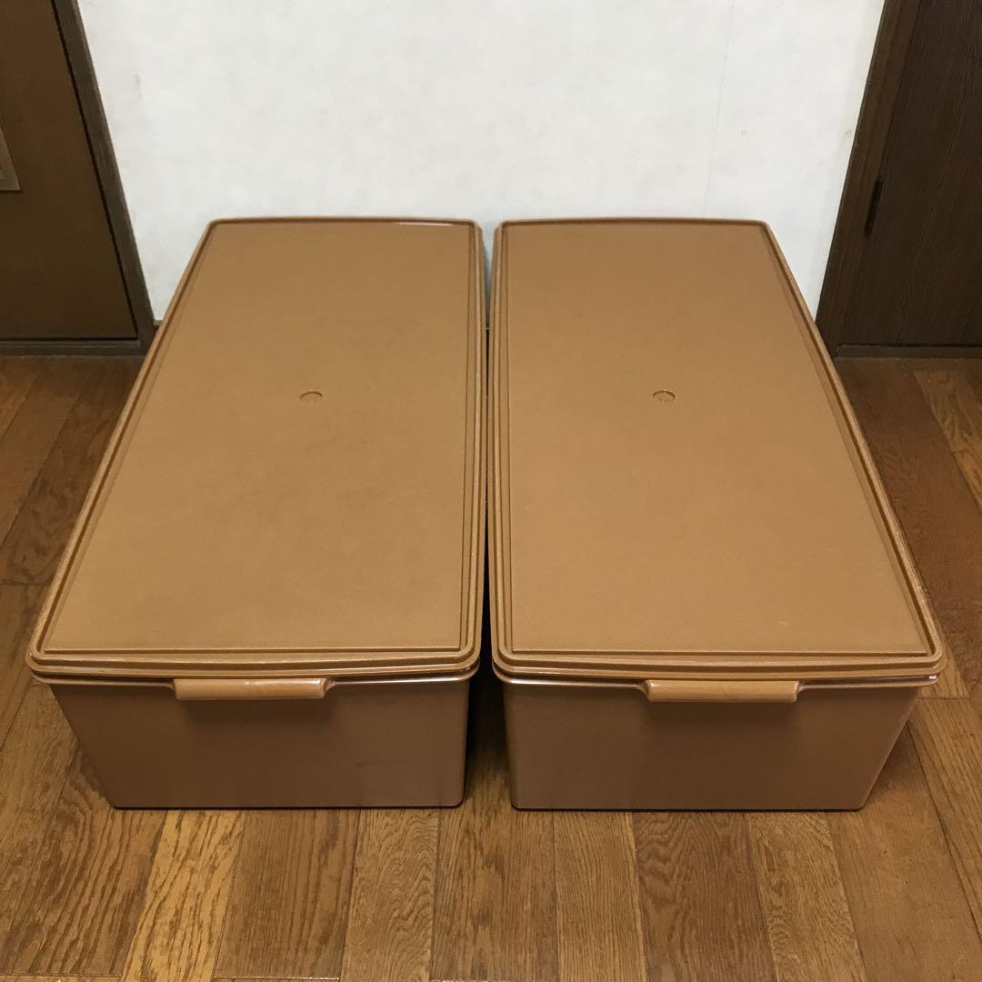 TUPPERWARE タッパーウェア スーパーロングディープケース2個セット