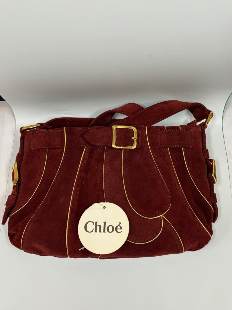 Chloe クロエ スエード レディース ショルダーバッグ 【美品】