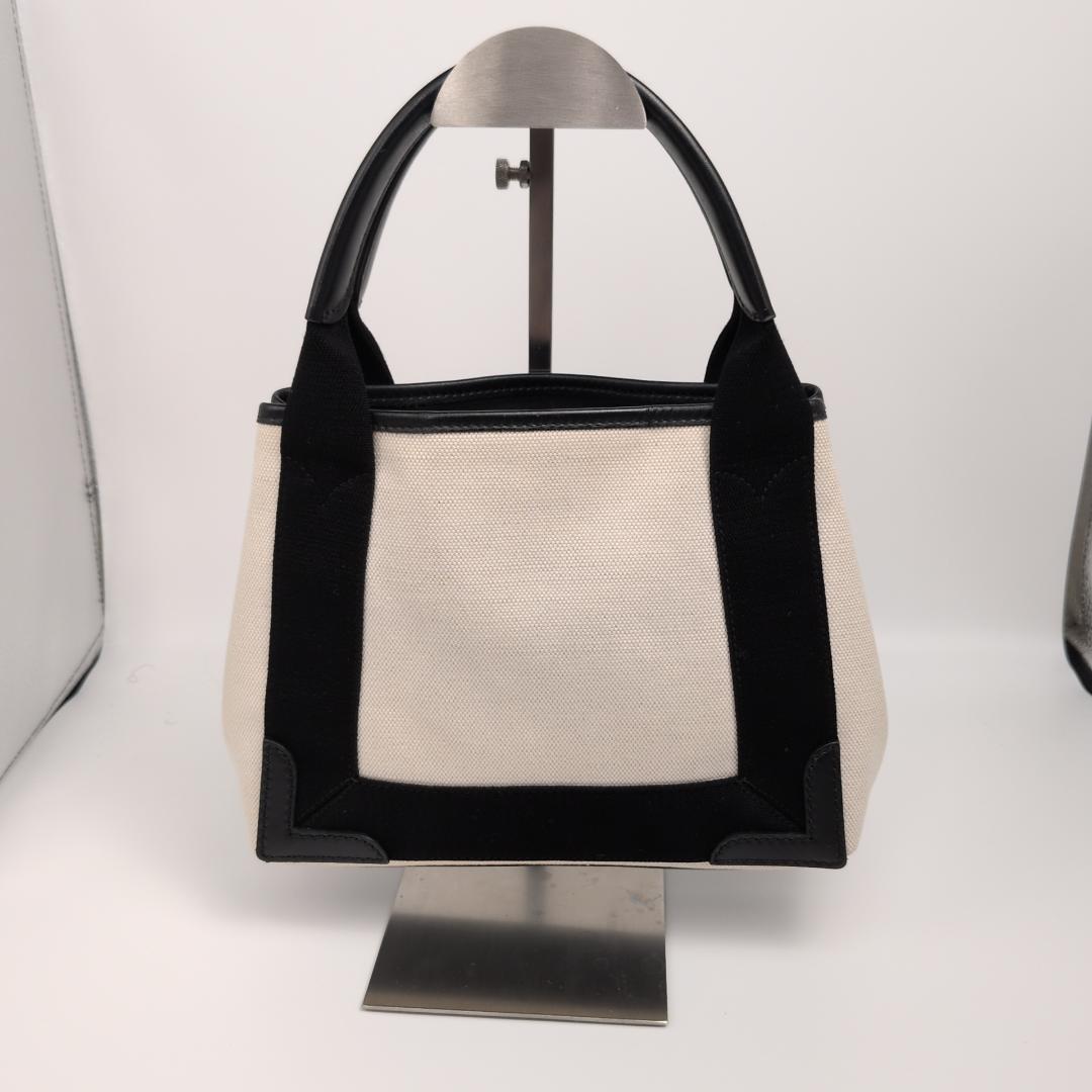 美品✨ バレンシアガ トートバッグ ネイビーカバスxs キャンバス