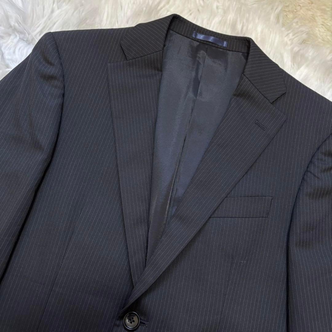 YUKI TORII 洗えるスーツジャケット A4 黒×ストライプ ウール mdprevattcaulkingandwaterproofing.com