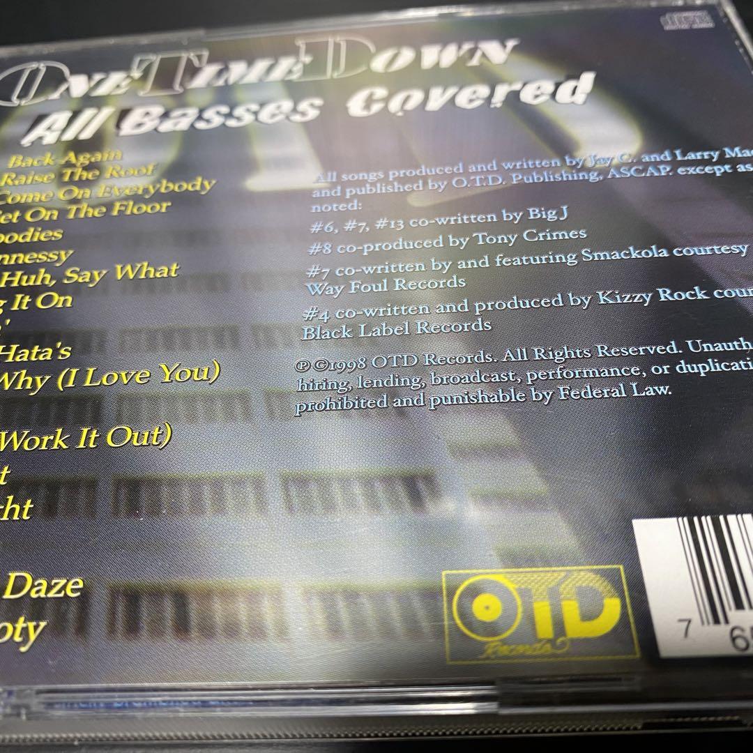 洋楽 ONE TIME DOWN/ALL BASSES COVERED