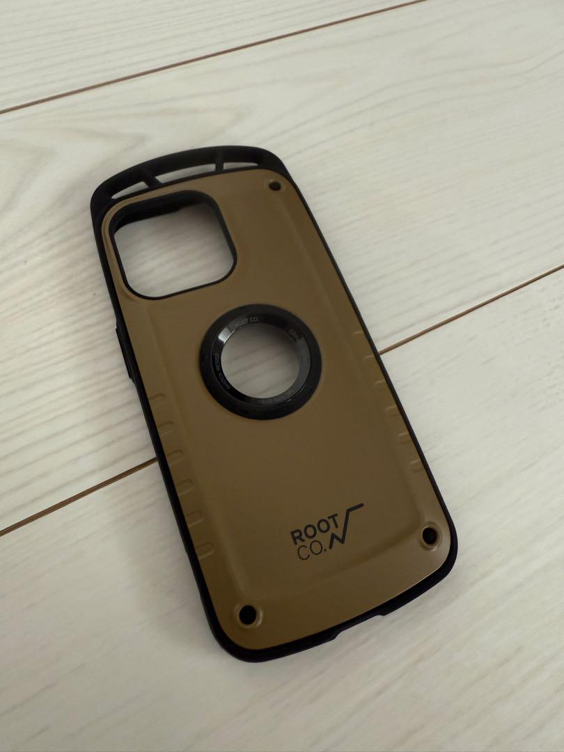 ROOT CO iPhone13Pro用ケース　コヨーテ