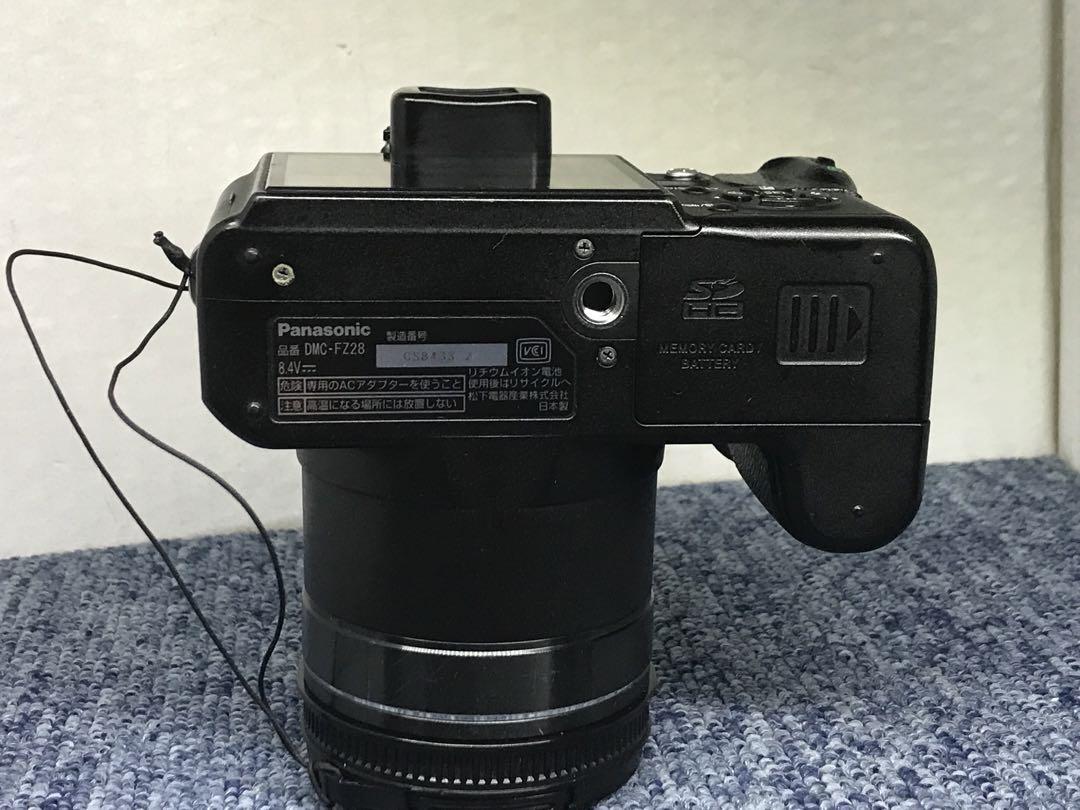 動作品Panasonic DMC-FZ28 コンパクトデジタルカメラ